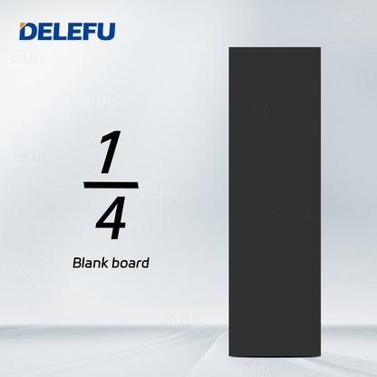 DELEFU Brasil 10A 20A Padrão Combinação Livre Preto 118mm * 72mm DIY Switch CAT6 Computador TV Telefone Satélite Tomada de Parede
