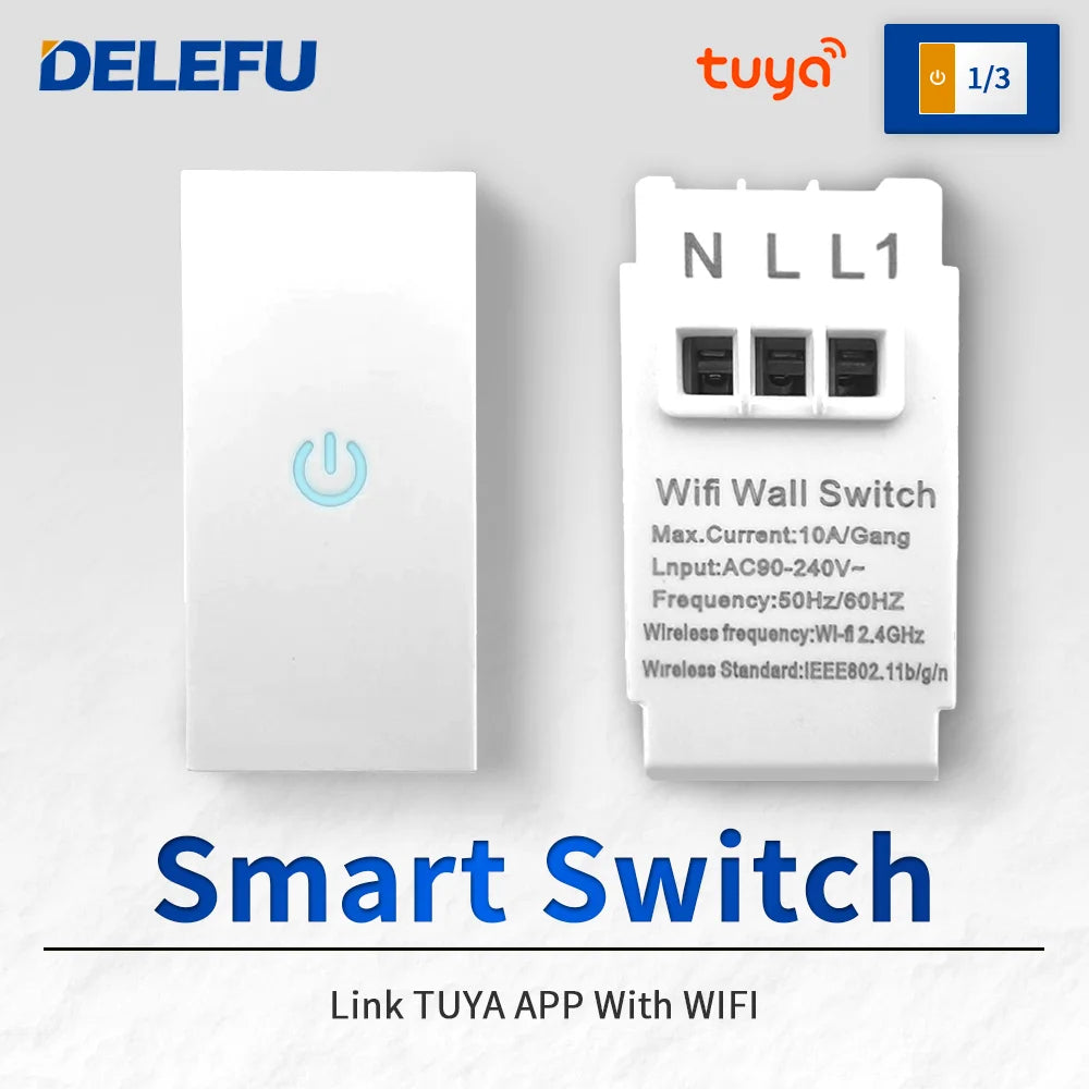 DELEFU Brazil Italian Chile Mexico Standard Free Combination Function USB Type C Key DIY Switch Socket 4*2 White 4*4 Fast Charge