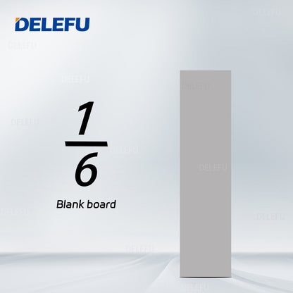 DELEFU Brasil 10A 20A Padrão Combinação Livre Cinza 118mm * 72mm DIY Switch CAT6 Computador TV Telefone Satélite Tomada de Parede