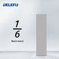 DELEFU Brasil 10A 20A Padrão Combinação Livre Cinza 118mm * 72mm DIY Switch CAT6 Computador TV Telefone Satélite Tomada de Parede