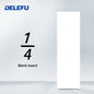 DELEFU Brasil 10A 20A Padrão Combinação Livre Branco 118mm * 72mm DIY Switch CAT6 Computador TV Telefone Satélite Tomada de Parede